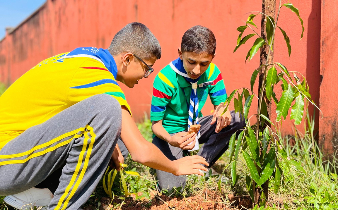 Tree Plantation Ceremony held at Our School on 10-9-2025